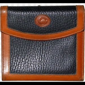 Vintage Dooney and Bourke Tri-Fold Leather Wallet